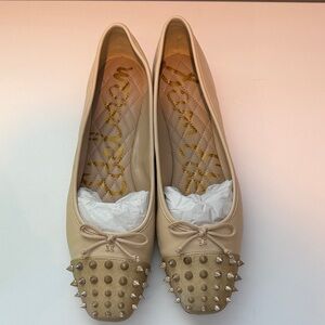 Sam Edelman Neutral Beige Ballet Flats